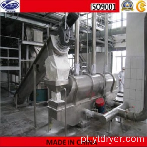 Máquina de secagem de leito fluidizado vibratório de cloreto de potássio